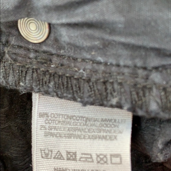 Free People Vintage Jacquard Black Skinny Jeans - Picture 4 of 6